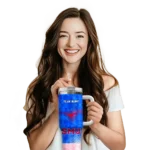 custom smu mustangs geometric prism blue curved tumbler best selling.webp