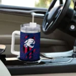 custom south alabama jaguars claw cut blue black curved tumbler best selling.webp