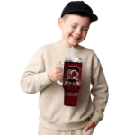 custom south carolina gamecocks honey streaks garnet curved tumbler best selling.webp