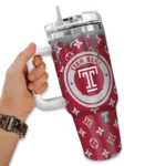 custom temple owls bullseye drips red curved tumbler best selling.webp