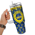 custom toledo rockets bullseye drips blue curved tumbler best selling.webp