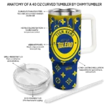 custom toledo rockets bullseye drips blue curved tumbler best selling.webp
