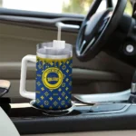 custom toledo rockets bullseye drips blue curved tumbler best selling.webp