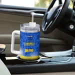 custom toledo rockets geometric prism blue curved tumbler best selling.webp