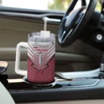 custom troy trojans hex texture red curved tumbler best selling.webp