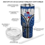 custom tulsa golden hurricane leopard zipper blue curved tumbler best selling.webp