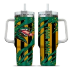 custom uab blazers claw cut green black curved tumbler best selling.webp