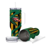 custom uab blazers claw cut green black curved tumbler best selling.webp