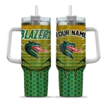 custom uab blazers hex texture green curved tumbler best selling.webp