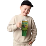 custom uab blazers hex texture green curved tumbler best selling.webp