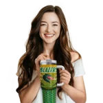custom uab blazers hex texture green curved tumbler best selling.webp