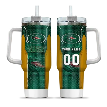 custom uab blazers hexagon armor green curved tumbler best selling.webp