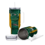 custom uab blazers hexagon armor green curved tumbler best selling.webp