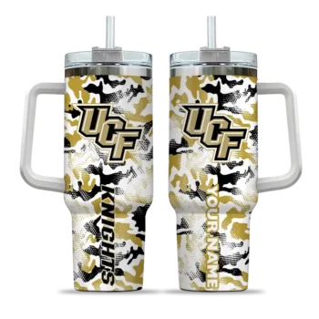 custom ucf knights camo mashup gold white curved tumbler best selling.webp