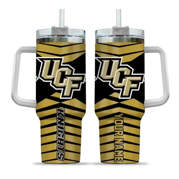 custom ucf knights chevron layers gold curved tumbler best selling.webp
