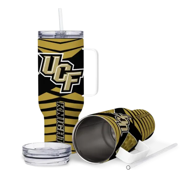 custom ucf knights chevron layers gold curved tumbler high quality.webp