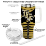 custom ucf knights chevron layers gold curved tumbler best selling.webp