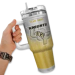 custom ucf knights gradient dots gold curved tumbler best selling.webp
