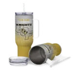 custom ucf knights gradient dots gold curved tumbler best selling.webp