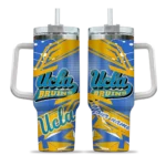 custom ucla bruins abstract paths blue curved tumbler best selling.webp
