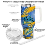custom ucla bruins abstract paths blue curved tumbler best selling.webp
