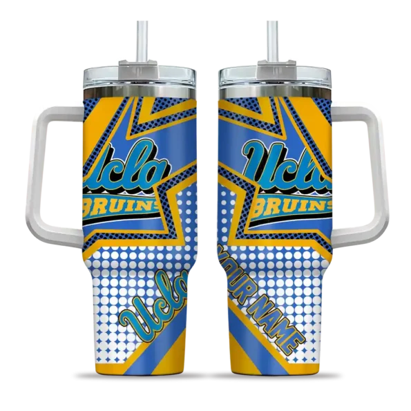 custom ucla bruins arrow burst blue curved tumbler best selling.webp