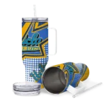 custom ucla bruins arrow burst blue curved tumbler best selling.webp