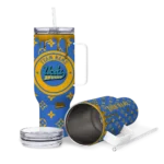 custom ucla bruins bullseye drips blue curved tumbler best selling.webp