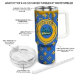 custom ucla bruins bullseye drips blue curved tumbler best selling.webp