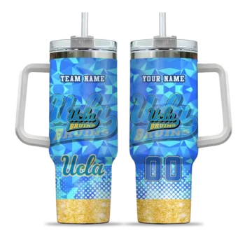 custom ucla bruins geometric prism blue curved tumbler best selling.webp