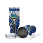 custom ucla bruins leopard zipper blue curved tumbler best selling.webp
