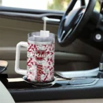 custom umass minutemen camo mashup red white curved tumbler best selling.webp