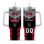 custom unlv rebels arrow armor red black curved tumbler best selling.webp