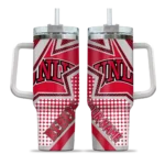 custom unlv rebels arrow burst red curved tumbler best selling.webp