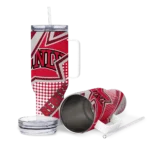 custom unlv rebels arrow burst red curved tumbler best selling.webp