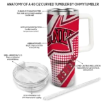 custom unlv rebels arrow burst red curved tumbler best selling.webp