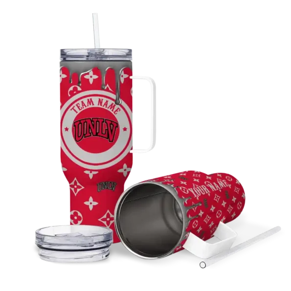 custom unlv rebels bullseye drips red curved tumbler high quality.webp