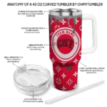 custom unlv rebels bullseye drips red curved tumbler best selling.webp