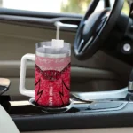 custom unlv rebels chevron stripe red curved tumbler best selling.webp