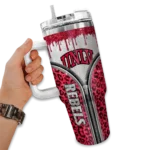 custom unlv rebels leopard zipper red curved tumbler best selling.webp