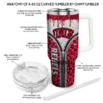 custom unlv rebels leopard zipper red curved tumbler best selling.webp