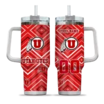 custom utah utes bold diamonds red curved tumbler best selling.webp