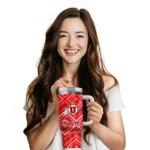 custom utah utes bold diamonds red curved tumbler best selling.webp