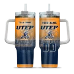 custom utep miners gradient dots blue curved tumbler best selling.webp