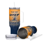 custom utep miners gradient dots blue curved tumbler best selling.webp