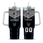 custom utsa roadrunners arrow armor orange black curved tumbler best selling.webp