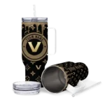 custom vanderbilt commodores bullseye drips black curved tumbler best selling.webp