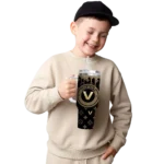 custom vanderbilt commodores bullseye drips black curved tumbler best selling.webp