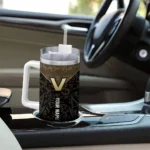 custom vanderbilt commodores chevron stripe black curved tumbler best selling.webp