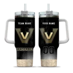 custom vanderbilt commodores geometric prism black curved tumbler best selling.webp